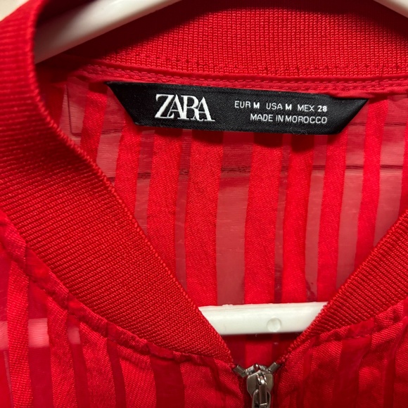 Zara red jacket - Picture 3 of 3